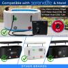 imageSereneLife 79Gallon Cold Plunge Chiller  13 HP UltraQuiet Aquarium Hydroponics ampamp Fish Tank Cooling System with Titanium Coils Precision Temperature Control ampamp OneTouch Operation1200W 12HP