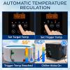 imageSereneLife 79Gallon Cold Plunge Chiller  13 HP UltraQuiet Aquarium Hydroponics ampamp Fish Tank Cooling System with Titanium Coils Precision Temperature Control ampamp OneTouch Operation1200W 12HP