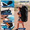 imageSereneLife 79quot Kids Inflatable Stand Up Paddle Board  SUP for Youth with SingleAction Pump Adjustable Paddle ampamp Backpack  30 Wide Stable Design with NonSlip EVA Deck Pad Ages 5 200lb CapacityBlue