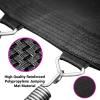 imageSereneLife 8FT 10FT 12FT 14 FT Trampoline Outdoor  HeavyDuty Backyard Trampoline for Kids and Adults with Wide Jumping Surface Stable LShaped Legs Safety Net ASTM Approved Supports 264 lbs10FTPINK