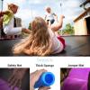 imageSereneLife 8FT 10FT 12FT 14 FT Trampoline Outdoor  HeavyDuty Backyard Trampoline for Kids and Adults with Wide Jumping Surface Stable LShaped Legs Safety Net ASTM Approved Supports 264 lbs10FTPINK