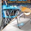 imageSereneLife Dual Hoop Basketball Shootout Indoor Home Arcade Room Game with Electronic LED Double Basketball Shot Scoreboard ampamp Play Timer Foldup Court Shooting Sports for KidsampampAdults PlayerDual Shot