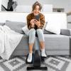 imageSereneLife Elliptical Under Desk Exercise Equipment Compact Ergonomic Seated Elliptical Work from Home Fitness Mini Machines for Home Use 8 Resistance Level LCD Monitor Resistance Band