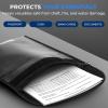 imageSereneLife Fire ampamp Water Resistant Security Bag  06quotx11quotx15quot IN Fire Resistant Document ampamp Money Bag with Interior Pockets Durable Design Ideal for Home Office or Travel Use  Black
