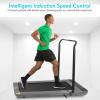 imageSereneLife Folding Digital Display Electric Treadmill  Fitness Training Cardio Equipment for Home Workouts Jogging Walking Exercise  Compact Minimal Profile Running Belt