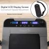 imageSereneLife Folding Digital Display Electric Treadmill  Fitness Training Cardio Equipment for Home Workouts Jogging Walking Exercise  Compact Minimal Profile Running Belt