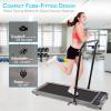 imageSereneLife Folding Digital Display Electric Treadmill  Fitness Training Cardio Equipment for Home Workouts Jogging Walking Exercise  Compact Minimal Profile Running Belt