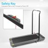 imageSereneLife Folding Digital Display Electric Treadmill  Fitness Training Cardio Equipment for Home Workouts Jogging Walking Exercise  Compact Minimal Profile Running Belt