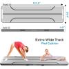 imageSereneLife Gymnastics Inflatable Air Tumbling MatBlack