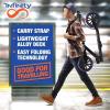 imageSereneLife Kick Scooter Adult Teenagers Kids 2 Wheel Kids Scooter with Adjustable TBar Handlebar  Alloy AntiSlip Deck  Portable Folding Scooters for Kids with Carrying StrapGraffiti