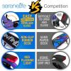 imageSereneLife Kick Scooter Adult Teenagers Kids 2 Wheel Kids Scooter with Adjustable TBar Handlebar  Alloy AntiSlip Deck  Portable Folding Scooters for Kids with Carrying StrapPurple
