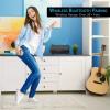 imageSereneLife Outdoor Portable Wireless Bluetooth Boombox and Radio Stereo System with Rechargeable Battery 2 Speaker Drivers 4 Subwoofer 35mm Aux MP3 USB Micro SD Slot FM Radio  SLBSP11