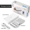 imageSereneLife Portable Instant Mobile Photo PrinterMini Compact Pocket Size Easy for TravelWireless Color Picture Printing from Apple iPhoneiPad or Android Smartphone CameraSereneLife