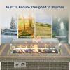 imageSereneLife Portable Outdoor Fire Pit  2in1 Steel BBQ Grill and 26quot Wood Burning Fire Pit Bowl with Mesh Spark Screen Log Grate Fire Poker and Cover for Camping Picnic BonfiresMosaic