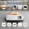 imageSereneLife Portable Outdoor Fire Pit  2in1 Steel BBQ Grill and 26quot Wood Burning Fire Pit Bowl with Mesh Spark Screen Log Grate Fire Poker and Cover for Camping Picnic BonfiresPulse