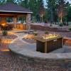 imageSereneLife Portable Outdoor Fire Pit  2in1 Steel BBQ Grill and 26quot Wood Burning Fire Pit Bowl with Mesh Spark Screen Log Grate Fire Poker and Cover for Camping Picnic BonfiresArtisan Glow