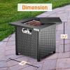 imageSereneLife Portable Outdoor Fire Pit  2in1 Steel BBQ Grill and 26quot Wood Burning Fire Pit Bowl with Mesh Spark Screen Log Grate Fire Poker and Cover for Camping Picnic BonfiresUrban Retreat