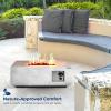 imageSereneLife Portable Outdoor Fire Pit  2in1 Steel BBQ Grill and 26quot Wood Burning Fire Pit Bowl with Mesh Spark Screen Log Grate Fire Poker and Cover for Camping Picnic BonfiresPulse