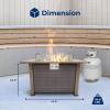 imageSereneLife Portable Outdoor Fire Pit  2in1 Steel BBQ Grill and 26quot Wood Burning Fire Pit Bowl with Mesh Spark Screen Log Grate Fire Poker and Cover for Camping Picnic BonfiresPeak Glow