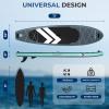 imageSereneLife UltraLight Inflatable Stand Up Paddle Board with Premium SUP Accessories  Extra Wide Stable Design with NonSlip EVA Deck Pad for Youth and Adults of All Skill Levels  350 lbs Capacity11