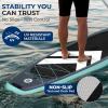 imageSereneLife UltraLight Inflatable Stand Up Paddle Board with Premium SUP Accessories  Extra Wide Stable Design with NonSlip EVA Deck Pad for Youth and Adults of All Skill Levels  350 lbs Capacity10
