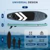 imageSereneLife UltraLight Inflatable Stand Up Paddle Board with Premium SUP Accessories  Extra Wide Stable Design with NonSlip EVA Deck Pad for Youth and Adults of All Skill Levels  350 lbs Capacity10
