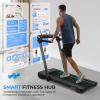 imageSereneLife Walking Pad Treadmill with Remote Control 06  87 MPH Smart Speed Control Walking Mat Under Desk Treadmill for Home Office Shock Absorption App Support 265lbs Limit87MPH  5427