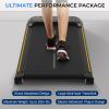 imageSereneLife Walking Pad Treadmill with Remote Control 06  87 MPH Smart Speed Control Walking Mat Under Desk Treadmill for Home Office Shock Absorption App Support 265lbs Limit50MPH  4921