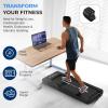 imageSereneLife Walking Pad Treadmill with Remote Control 06  87 MPH Smart Speed Control Walking Mat Under Desk Treadmill for Home Office Shock Absorption App Support 265lbs Limit76MPH  5326
