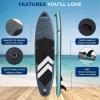 imageSereneLife XL Inflatable Stand Up Paddle Board  ExtraWide Pet ampamp FamilyFriendly SUP for Adults Kids ampamp Pets  NonSlip Deck Lightweight Stable Design Premium Accessories  440 lbs Capacity116  Family