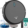 imageSmart Robot Vacuum and Mop Combo App Control 3 Cleaning Modes AntiFall Sensors MultiSurface Cleaning SelfCharging 700Pa Suction Ideal for Pet Hair Soft and Hard Floors BlackBlack