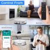 imageSmart Robot Vacuum and Mop Combo App Control 3 Cleaning Modes AntiFall Sensors MultiSurface Cleaning SelfCharging 700Pa Suction Ideal for Pet Hair Soft and Hard Floors BlackWhite