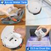imageSmart Robot Vacuum and Mop Combo App Control 3 Cleaning Modes AntiFall Sensors MultiSurface Cleaning SelfCharging 700Pa Suction Ideal for Pet Hair Soft and Hard Floors BlackWhite