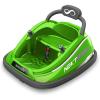 imageElectric Bumper Car for Kids  12V Rechargeable Battery Powered Ride On Vehicle for Toddlers w 2 Driving Modes Safety Belt Remote Control LED Lights 360 Degree Spin Dual Joystick Green