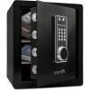 imageSereneLife Electronic Large Digital Safe Box  138 Cubic FT Durable Design UserFriendly Keypad Alarm System Hidden Keyhole Money ampamp Firearm Safebox for Home ampamp Office  1496 x1259 x 1771