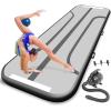 imageSereneLife Gymnastics Inflatable Air Tumbling MatBlack