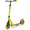 imageSereneLife Kick Scooter Adult Teenagers Kids 2 Wheel Kids Scooter with Adjustable TBar Handlebar  Alloy AntiSlip Deck  Portable Folding Scooters for Kids with Carrying StrapYellow