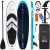 imageSereneLife XL Inflatable Stand Up Paddle Board  PetFriendly SUP for Adults and Pets  ExtraWide Stable Design with NonSlip EVA Deck Pad Premium SUP Accessories 440485 lbs11x33  440 LBS