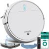 imageSmart Robot Vacuum and Mop Combo App Control 3 Cleaning Modes AntiFall Sensors MultiSurface Cleaning SelfCharging 700Pa Suction Ideal for Pet Hair Soft and Hard Floors BlackWhite