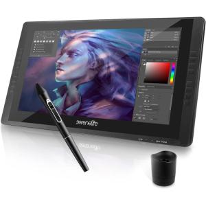 imageSereneLife Graphic Tablet with Passive Pen  156quot FullLaminated Technology Art Monitor w 8192 Pressure Levels BatteryFree Stylus  Digital Drawing Online Teaching Design  for MAC Windows OS22 inch