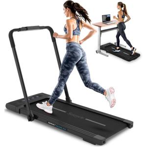 imageSereneLife Walking Pad Treadmill with Remote Control 06  87 MPH Smart Speed Control Walking Mat Under Desk Treadmill for Home Office Shock Absorption App Support 265lbs Limit76MPH  5326