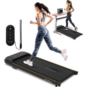 imageSereneLife Walking Pad Treadmill with Remote Control 06  87 MPH Smart Speed Control Walking Mat Under Desk Treadmill for Home Office Shock Absorption App Support 265lbs Limit50MPH  4921