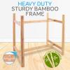 imageSereneLife Rolling Home Bar Serving Cart  2Tier Mobile Kitchen Serving Trolley Carter Rolling Bar with Removable Trays and 4 Wheels  Coffee Tea Wine Whiskey Holder Serving Cart SLSRVCRT400