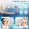 imageSereneLife Smart Eye Massager with Heat and Compression Vibration Music Wireless Heated Mask for Migraines and Stress Therapy Legacy GoldThermoelectric 2025