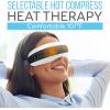 imageSereneLife Smart Eye Massager with Heat and Compression for Migraines and Stress Therapy Wireless Heated Mask wMusic ampamp VibrationLegacy Black