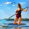 imageSereneLife Stand Up PaddleBoard Adjustable Paddle  Adjustable Water Paddle Oar for SLSUPB518 Rising Flow Inflatable SUP Stand Up Water PaddleBoard  SereneLife PRTSLSUPB518PDL