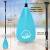 imageSereneLife Stand Up PaddleBoard Adjustable Paddle  Adjustable Water Paddle Oar for SLSUPB518 Rising Flow Inflatable SUP Stand Up Water PaddleBoard  SereneLife PRTSLSUPB518PDL