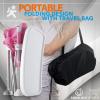 imageSerene Life Baby Seat Booster Space Saver Toddler Booster Seat  Portable Pop and Open Sit Folding Booster Feeding Chair  Safety BeltFood TrayTravel Bag  SereneLife SLBS66GPink