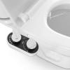 imageSerenelife Bathroom Bidet Seat Attachment  Fresh ampamp Hot Water Adjustable Function with Plastic Sprayer for Full Bottom Cleaning  Standard NonElectric Mechanical Self Clean Personal Hygiene SLTLSP1410 Ounce