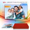 imagePortable Instant Mobile Photo Printer  Wireless Color Picture Printing from Apple iPhone iPad or Android Smartphone Camera  Mini Compact Pocket Size Easy for Travel  SereneLife Red ModelPICKIT21RD5